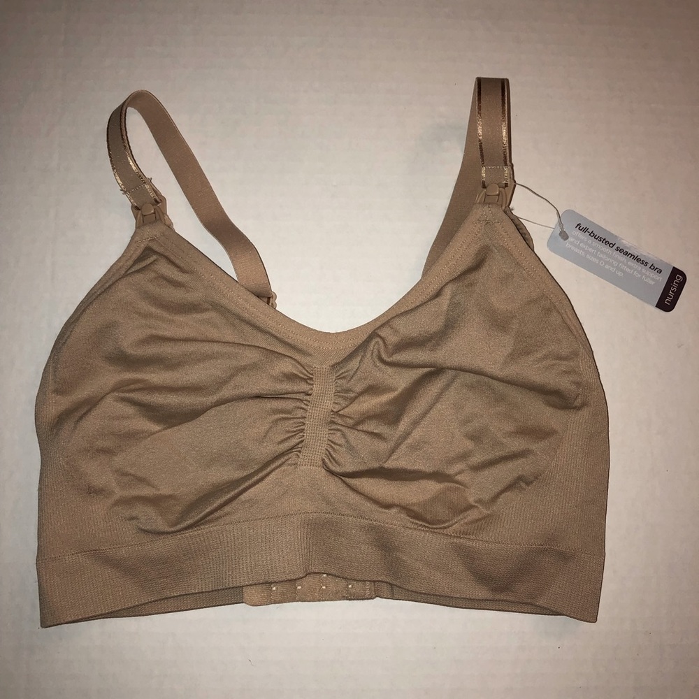 NWT MOTHERHOOD Full busted seamless  nursing bra